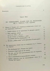 De verhouding tussen zijn en wezenheid en de transcendentale relatie in de 2e helft der XIIIe eeuw