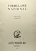 Formulaire national - 3e édition --- association pharmaceutique belge. Collectif