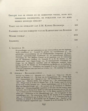 Congo belgisch patrimonium - met woord vooraf door ijne Excellentie prof. P. Ryckkmans - ingeleid door ing. M. Van Den Abeele en prof. dr. F.M. ...