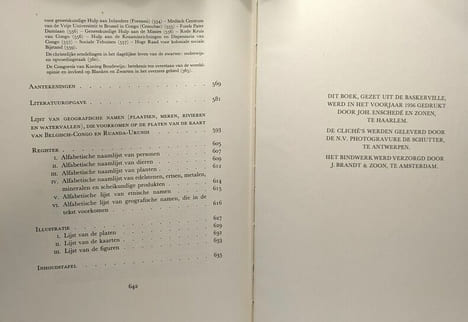 Congo belgisch patrimonium - met woord vooraf door ijne Excellentie prof. P. Ryckkmans - ingeleid door ing. M. Van Den Abeele en prof. dr. F.M. ...