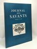 Journal des savants fondé en 1665 --- avril-juin 1975. Collectif