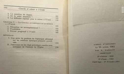 Concile et retour à l'unité se rénover pour susciter l'unité - Unam Sanctam n°36