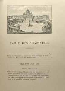 Autour du concile à Rome - souvenirs et croquis d'un artiste - ce qui se passe au Concile types et cérémonies le Vatican intime Rome capitale