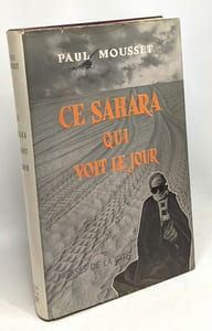 Ce Sahara qui voit le jour