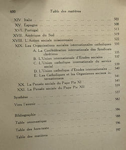 La pensée et l'action sociales des catholiques 1789-1944 - histoire des théories sociales