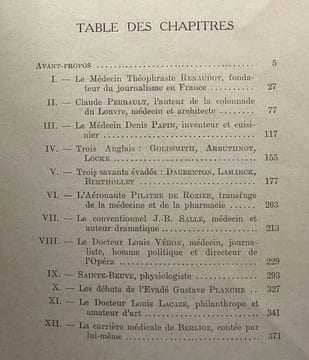 Les évadés de la médecine. Cabanès Docteur
