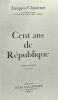 Cent ans de République - TOME VI: 1931-1938 + TOME VII: 1938-1940 + TOME VIII: 1940-1944. Chastenet Jacques