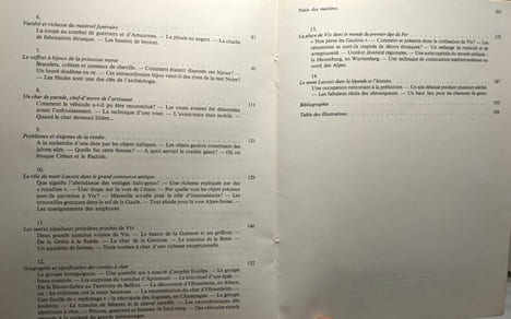 Le trésor de Vix - histoire et portée d'une grande découverte. Joffroy René