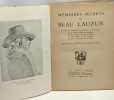 Mémoires secrets du Beau Lauzun suivis de lettres adressées à l'auteur - préface et notes par Edmond Pilon --- coll. au temps jadis. Lauzun