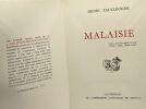 Malaisie - Exemplaire numéroté collection des Prix Goncourt. Fauconnier Henri