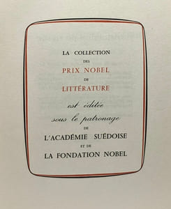 Essai d'autobiographie - collection Prix Nobel de littérature