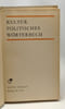 Kultur politisches w&ouml;rterbuch. Collectif