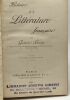 Histoire de la littérature française - 8e édition revue. Lanson Gustave