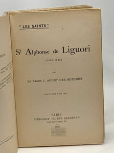 St Alphonse de Liguori (1696-1787) - coll. Les Saints