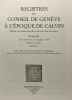 Registres du Conseil de Genève à l'époque de Calvin : Tome 3 du 1er janvier au 31 décembre 1538 en 2 volumes. Coram-Mekkey Sandra  Hochuli Dubuis ...