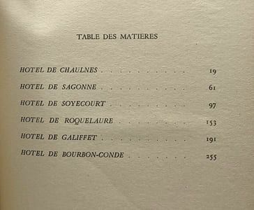 Belles demeures d'autrefois - Paris à livre ouvert - préface de Fleuriot de Langle