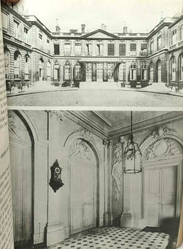 Belles demeures d'autrefois - Paris à livre ouvert - préface de Fleuriot de Langle. Sneyers Jacqueline