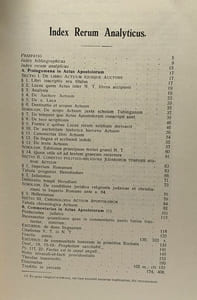 Commentarius in actus apostolorum - edition septima emendata et adaucta - commentarii brugenses in S. Scripturam