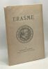 Érasme - deuxième édition. Alphonse Roersch