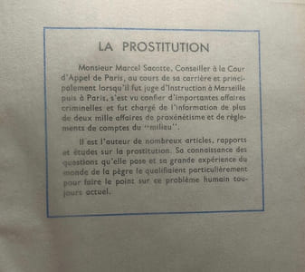 La prostitution