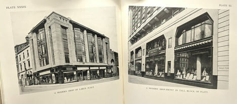 The architecture of shops. A. Trystan Edwards