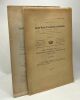 Bulletin de la Soci&eacute;t&eacute; Royale d'Arch&eacute;ologie de Bruxelles - N&deg;5 juil. oct. 1931 + N&deg;8-10 Ao&ucirc;t. Oct. 1929 --- 2 livrets. Collectif