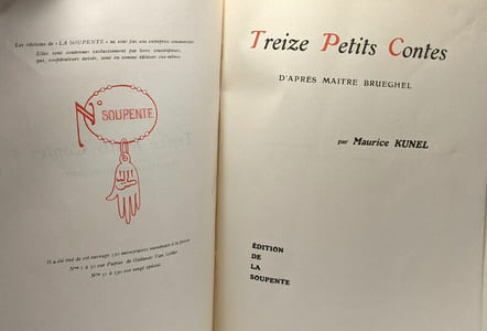 Treize petits contes d'après Maître Brueghel