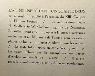Histoire de la poste internationale en Belgique sous les grands maîtres des postes de la famille de Tassis