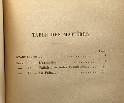 Foch l'armistice et la paix. Commandant Lhopital
