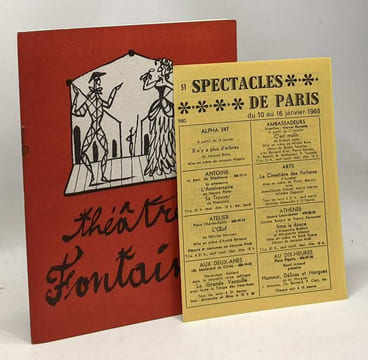 Opération lagrelèche - comédie en 25 tableaux de Jean Poiret et Michel Serrault - décors de Jacques Noël - illustrations sonore Dominique Paladilhe ...