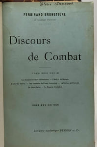 Discours de combat - Première série + Nouvelle série --- 2 volumes