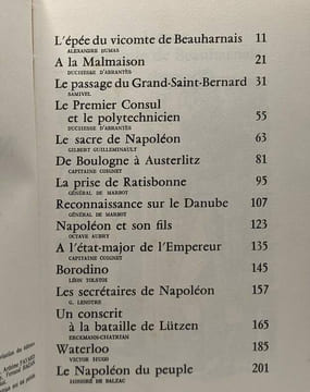 15 récits sur Napoléon. Aubry Balzac Dumas Hugo Lenotre Samivel Tolstoi