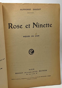 Rose et Ninette moeurs du jour - Select-Collection n°2. Daudet Alphonse