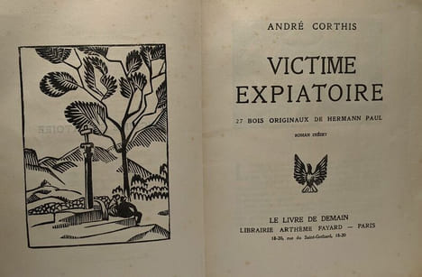 Victime expiatoire - 27 bois originaux de Hermann Paul. Corthis André