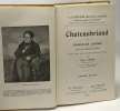 Chateaubriand - morceaux choisis - extraits des oeuvres complètes - avec une introduction et des notes - la littérature française illustrée. Canat ...