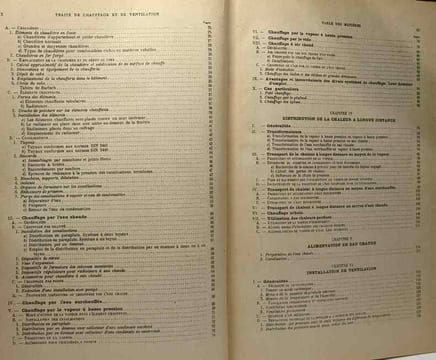 Traité théorique et pratique de chauffage et de ventilation ( + tables auxiliaires) - guide pour le calcul et l'établissement des projets et ...