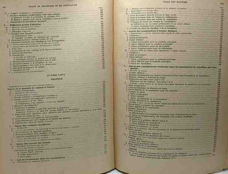 Traité théorique et pratique de chauffage et de ventilation ( + tables auxiliaires) - guide pour le calcul et l'établissement des projets et ...