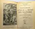 Histoire de Charles XII (extraits) - classique larousse + Atala - René - Les Natchez (extraits) + Adolphe --- 3 livre compilés en un volume. Voltaire ...