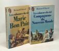 Les colonnes du ciel --- TOME 4: Marie Bon Pain + TOME 5: Compagnons du Nouveau-Monde --- 2 livres. Clavel Bernard