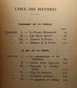 Les années tournantes - TOME 3 - Tournant de la France - avec hommage de l'auteur. Daniel-Rops
