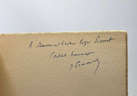 Autour du drame de Venise - G. Sand et A. De Musset au lendemain de "Lorenzaccio" avec deux reproductions et des documents inédits avec hommage de ...