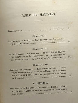 Turgot - les grands écrivains français. Say Léon