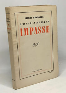 D'hier à demain impasse