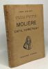 Molière est-il chrétien? --- essai sur la séparation de la religion et de la vie TOME I. Calvet Jean