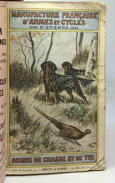 Manufacture française d'armes et cycles - Armes de chasse et de tir --- St Etienne. Collectif