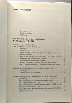 Deutschese Arveitertheater 1918-1933 - BAND 1 + BAND 2. Hoffmann Ludwig Hofmann-Ostwald Daniel