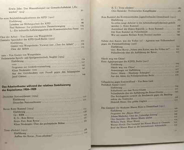 Deutschese Arveitertheater 1918-1933 - BAND 1 + BAND 2