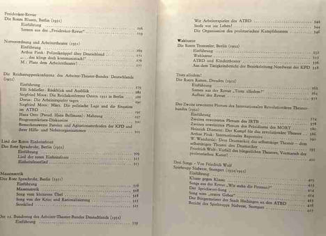 Deutschese Arveitertheater 1918-1933 - BAND 1 + BAND 2. Hoffmann Ludwig Hofmann-Ostwald Daniel