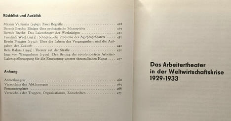 Deutschese Arveitertheater 1918-1933 - BAND 1 + BAND 2. Hoffmann Ludwig Hofmann-Ostwald Daniel