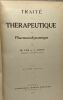 Traité de thérapeutique ou pharmacodynamique. Ide Hoet